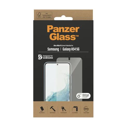 PanzerGlass Ultra Wide Fit Displayschutzglas für Samsung Galaxy A54 5G PanzerGlass Ultra Wide Fit Displayschutzglas für Samsung Galaxy A54 5G